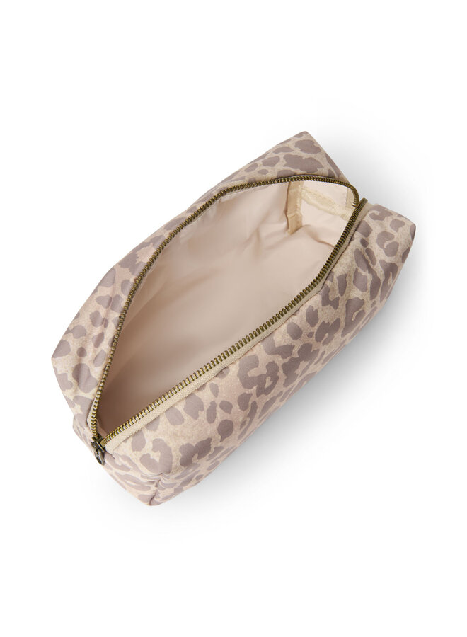 Studio Noos - Puffy pouch - Beige leopard