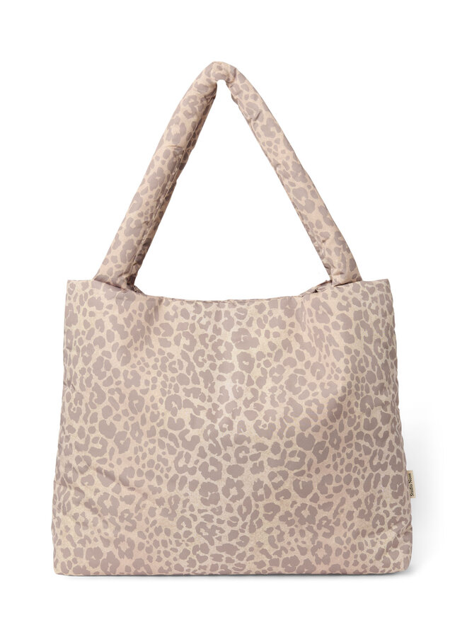 Studio Noos - Puffy mom bag - Beige leopard