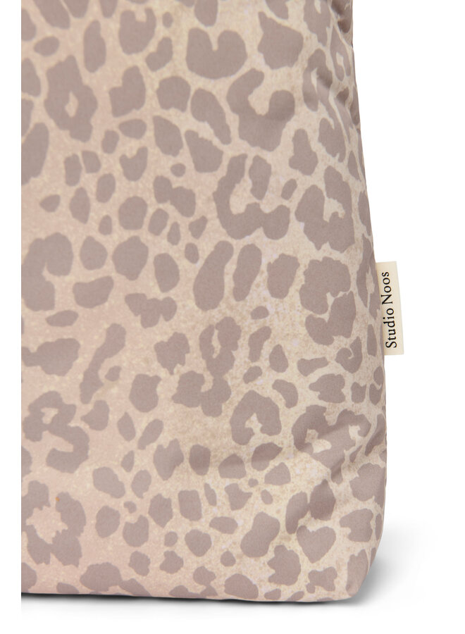 Studio Noos - Puffy mom bag - Beige leopard