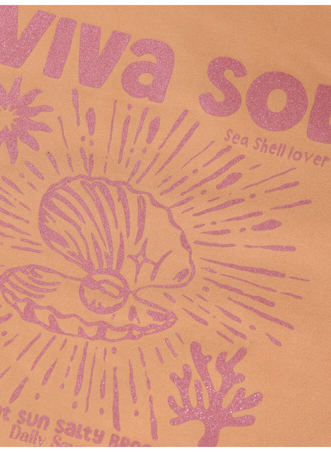 Daily7 - T-shirt artwork - Dusty coral