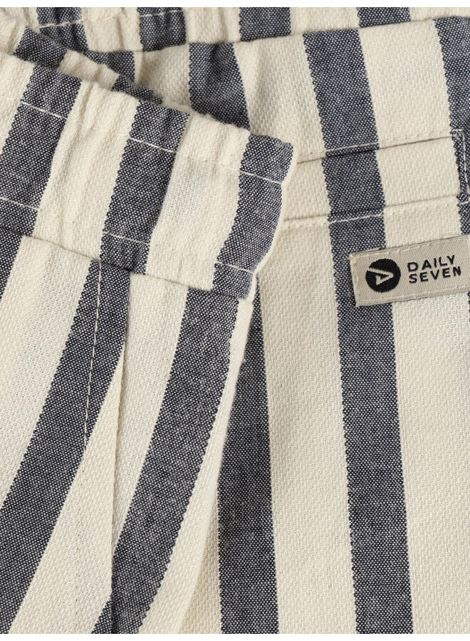 Daily7 - Cotton stripe shorts - Thunderstorm