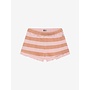 Daily7 - Ruffle shorts fancy stripe - Silver pink