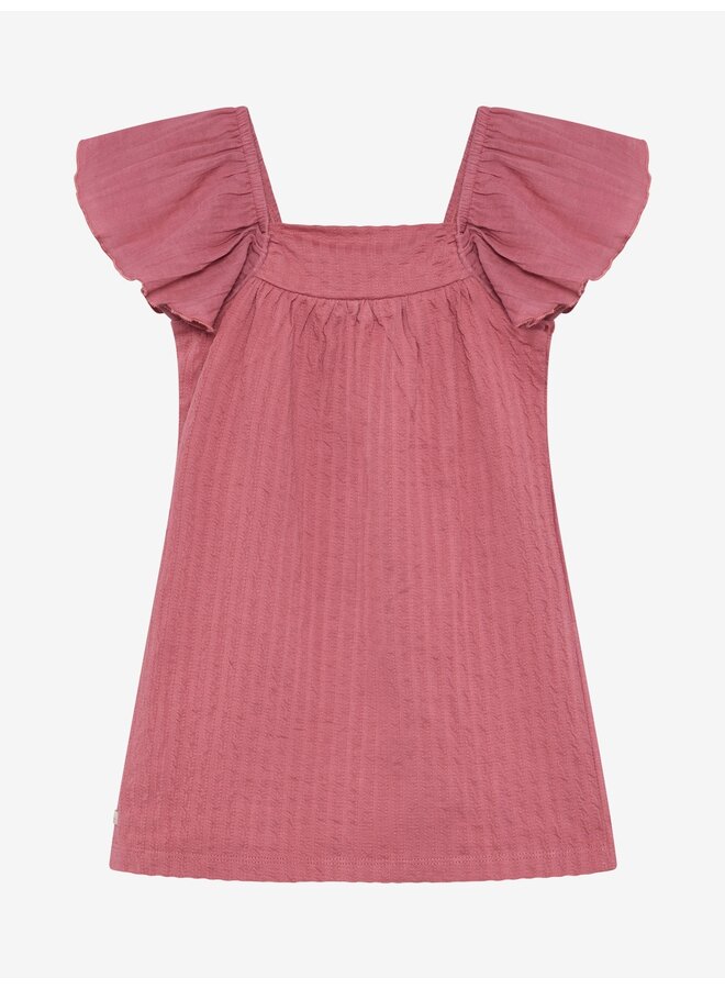 Daily7 - Dress wide sleeve - Heather rose