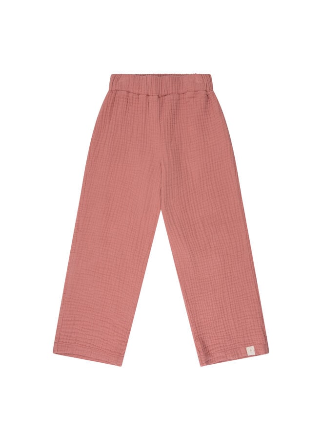 Navy Natural - Wide leg - Dusty rose