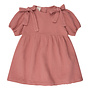 Navy Natural - Guusje bow dress - Dusty rose