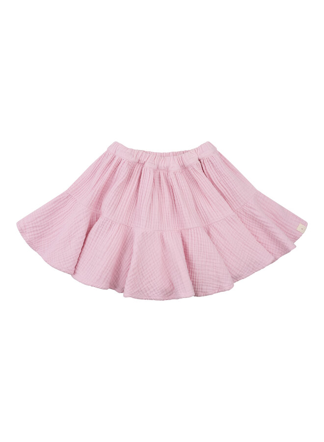 Navy Natural - Faith skirt - Pink mousseline