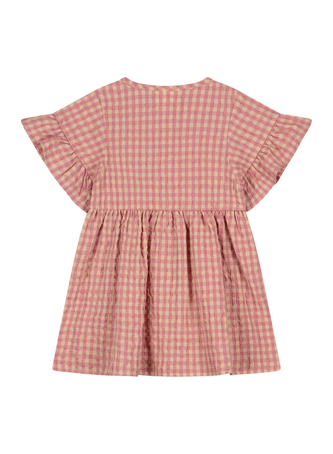 My Name is Charlie - Scottie dress - Dusky pink
