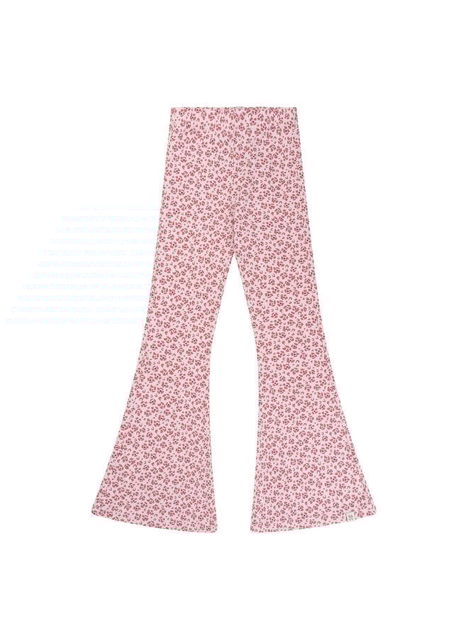 Navy Natural - Be flared leopard flower - Pink