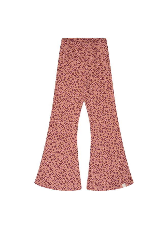 Navy Natural - Be flared leopard flower - Berry