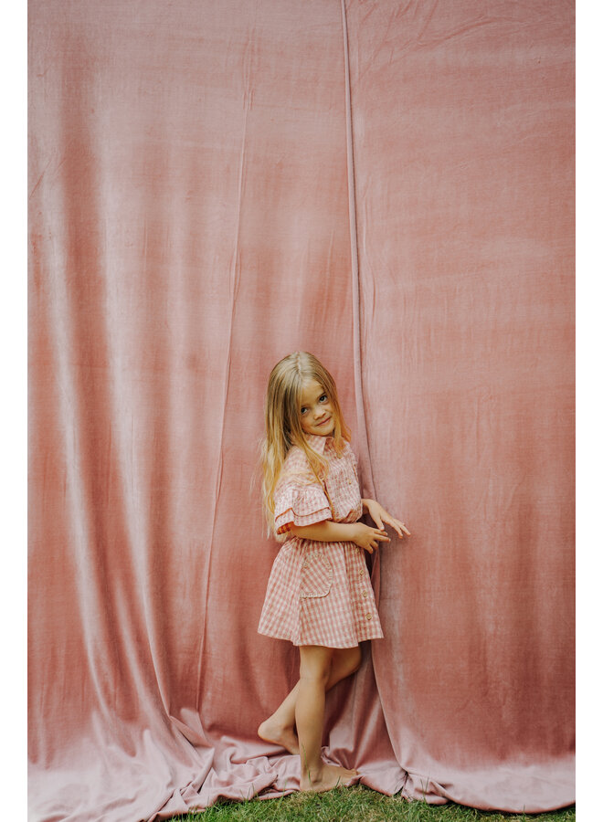 My Name is Charlie - Hazel blouse - Dusky pink