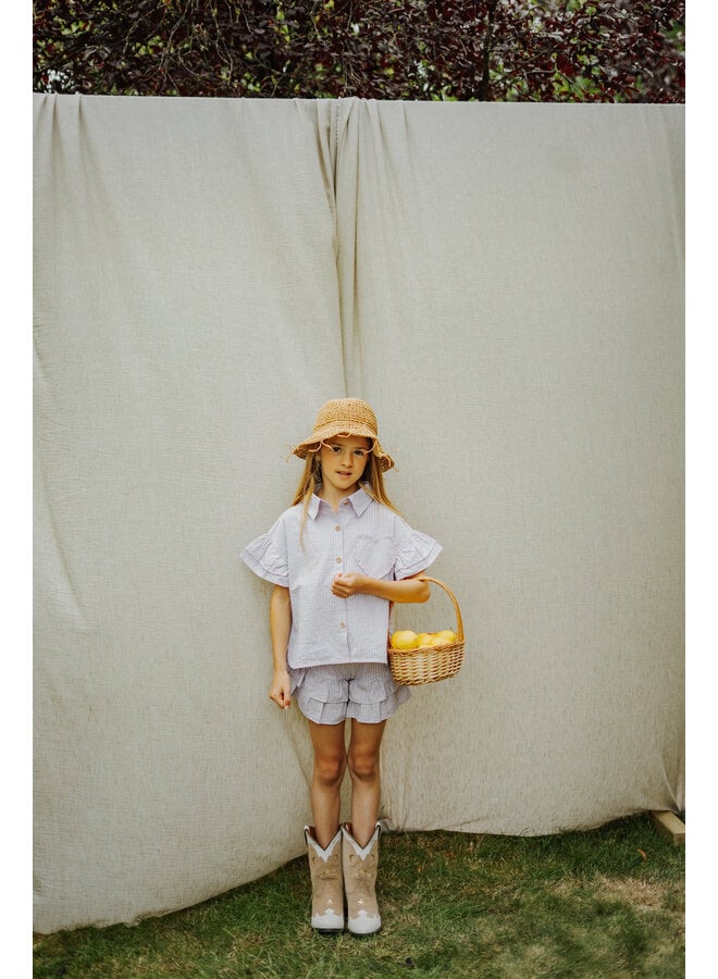 My Name is Charlie - May blouse - Lilac