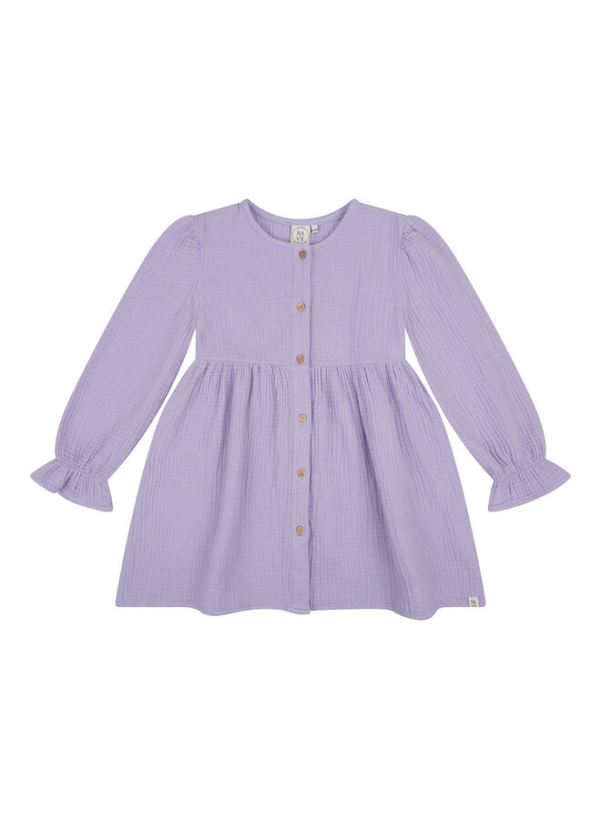 Navy Natural - Be dressy mousseline - Lilas