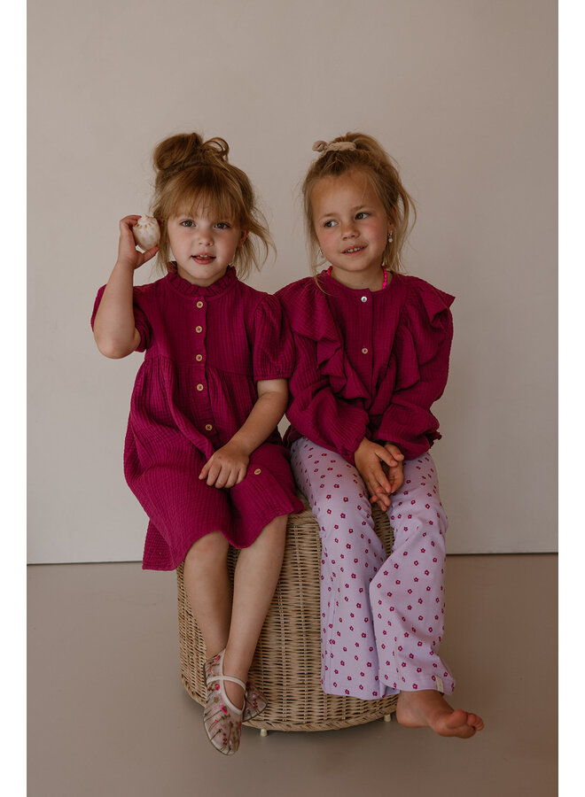 Navy Natural - Be dressy short sleeve - Berry