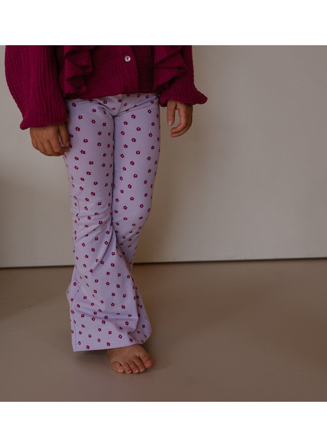 Navy Natural - Be flared - Lila flowers