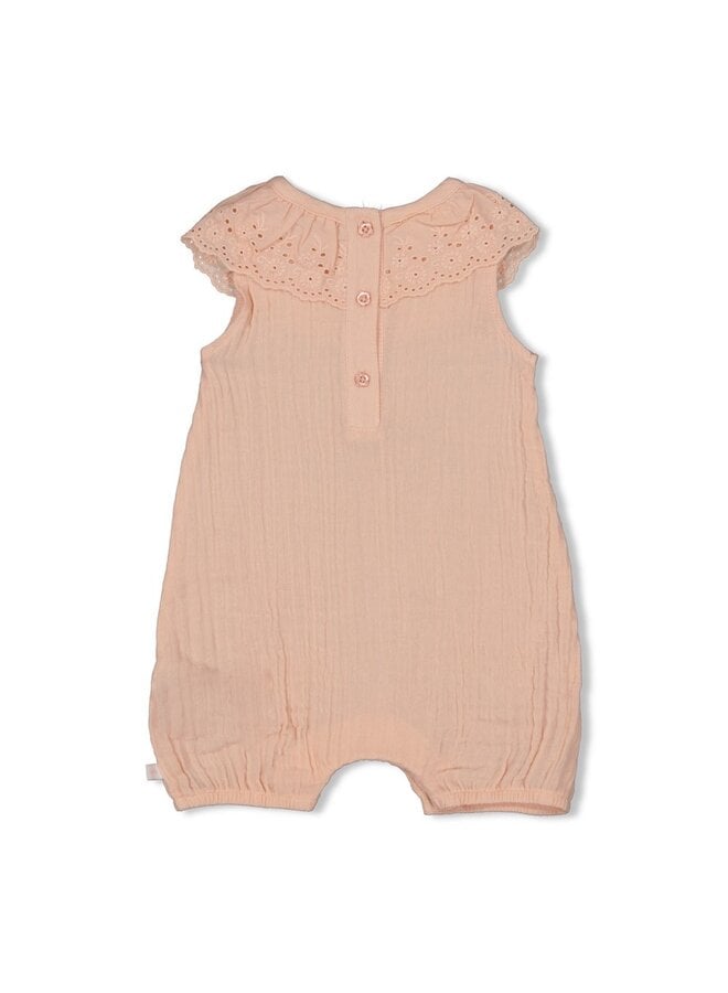 Feetje babykleding - Playsuit mousseline - Summer Woven - Roze