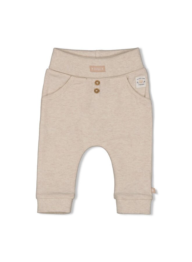 Broek - Honey Bear - Offwhite melange