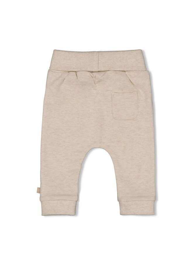 Feetje babykleding - Broek - Honey Bear - Offwhite melange