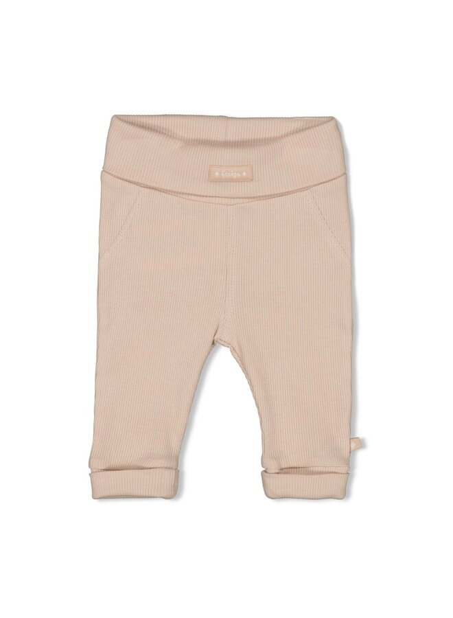 Broek rib - Honey Bear - Zand