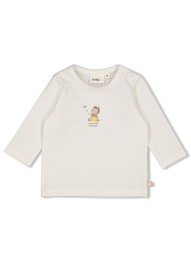 Longsleeve - Honey Bear - Offwhite