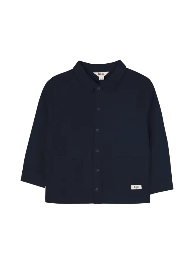 Leslie x Baje Studio - Mace blouse longsleeve - Blue dark