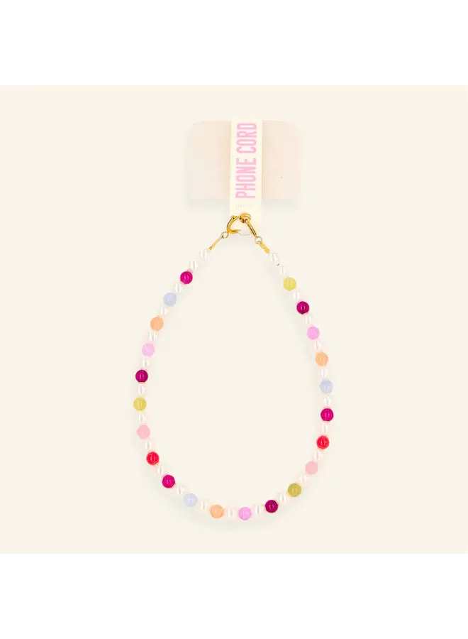 Phonecord - Rainbow pearl