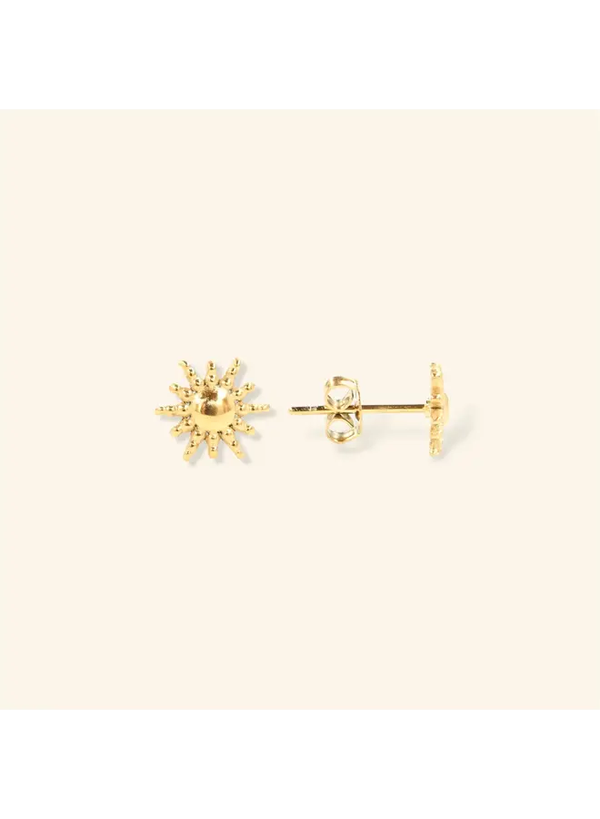 Mable. - Sunshine stud - Gold (single piece)