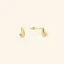 Mable. - Raindrop stud - Gold (single piece)