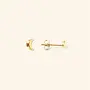 Mable. - Moonlight stud - Gold (single piece)