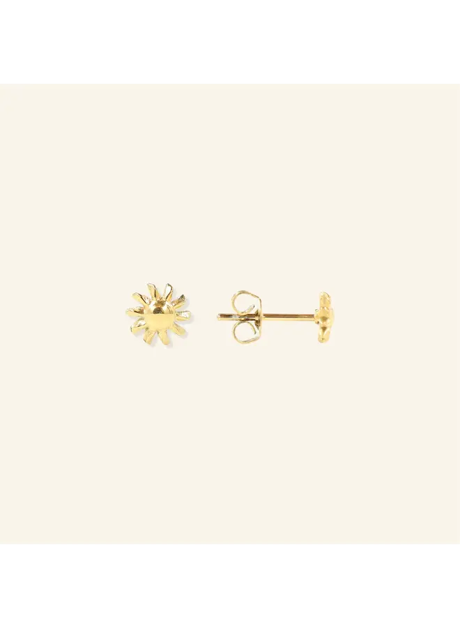 Soleil stud - Gold (single piece)