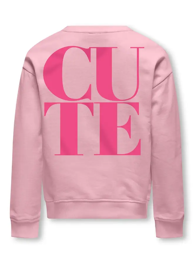Kids Only - Ditte life ls sweat - Romance rose/Pink yarrow