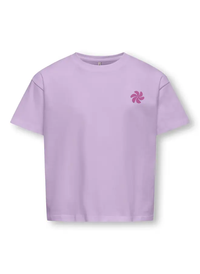 Kids Only - Sun-veras flower ss top - Orchid bloom/Liatris