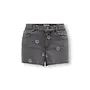 Kids Only - Blair print shorts - Light grey denim smiley
