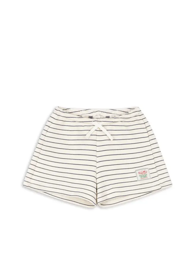 Konges Sløjd - Lou sweat shorts - Flintstone stripe