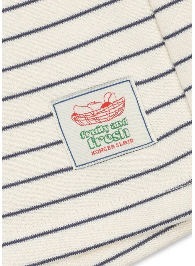 Konges Sløjd - Lou sweat shorts - Flintstone stripe