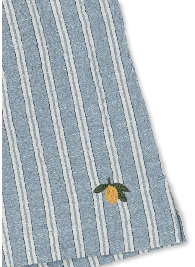 Konges Sløjd - Elliot shorts - Trio bleu stripe