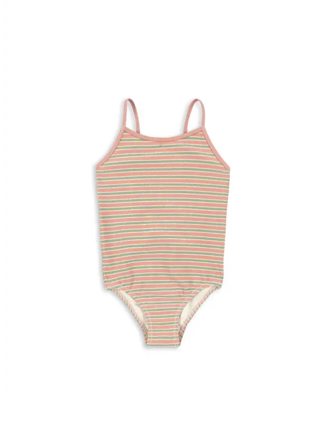 Konges Sløjd - Bowwow swimsuit - Blush stripe
