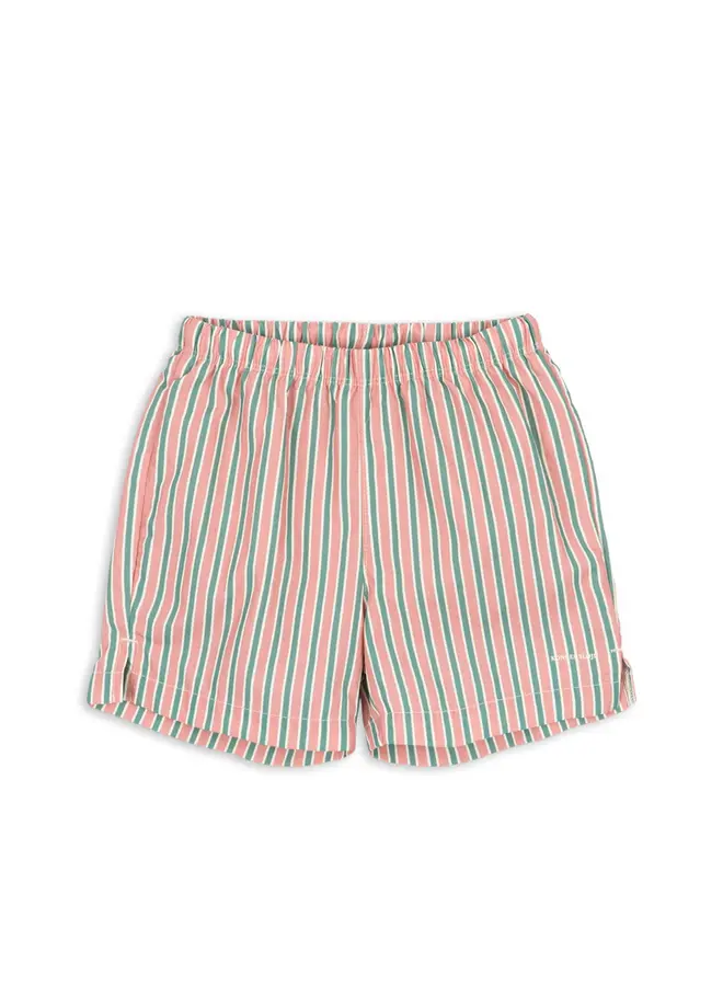 Asnou swim shorts - Blush stripe