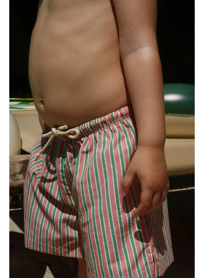 Konges Sløjd - Asnou swim shorts - Blush stripe