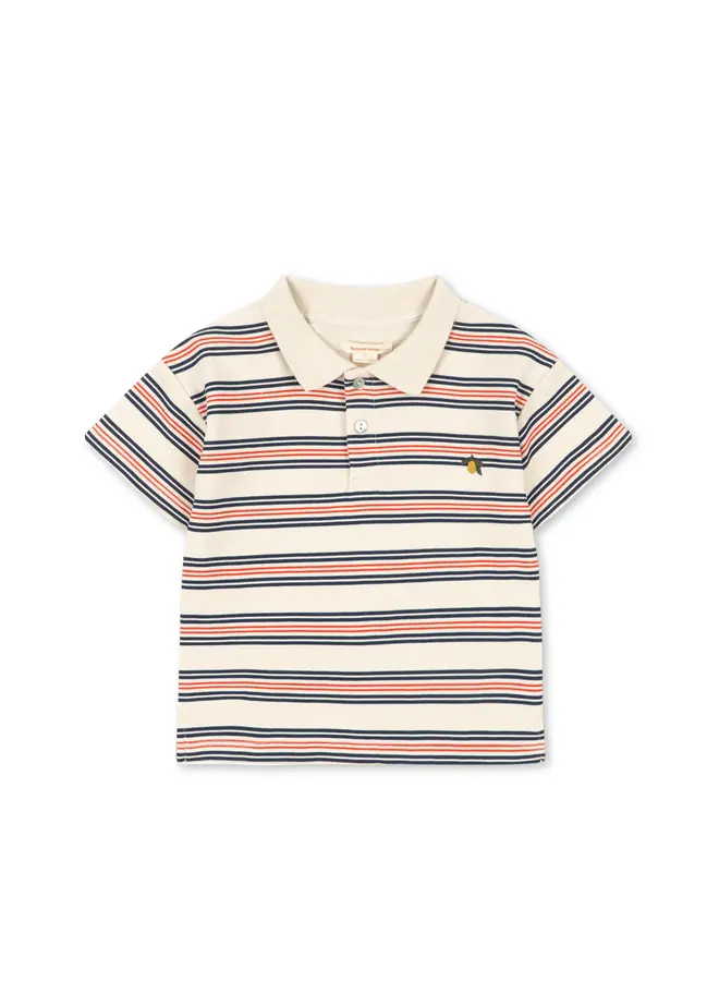 Spotty ss polo - Stripie stripe