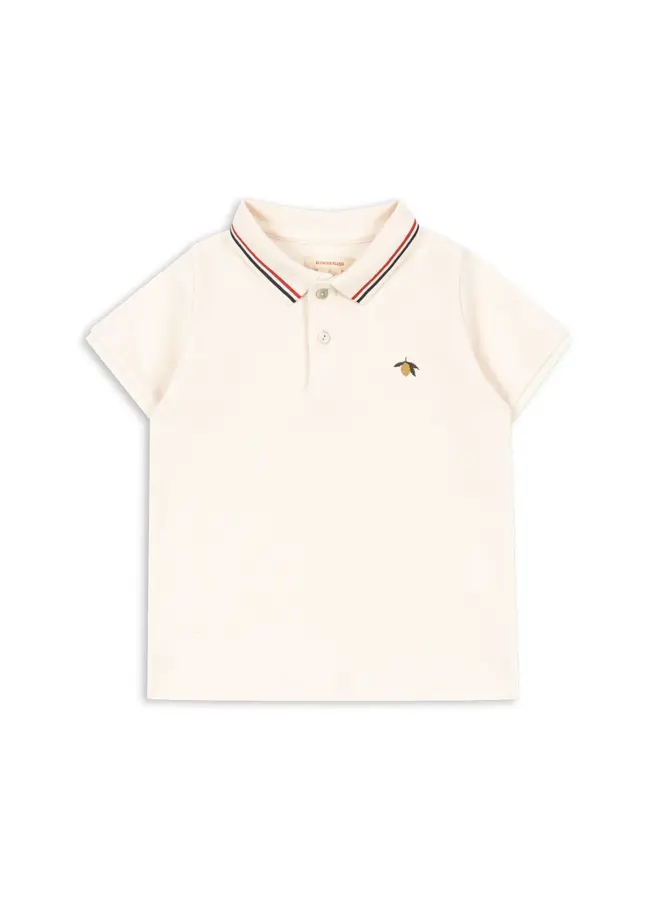 Florian polo shirt - Antique white