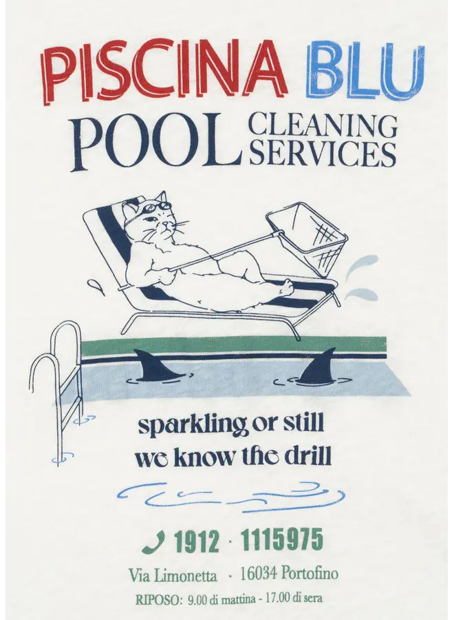 Konges Sløjd - Era tee - Off white/Piscina