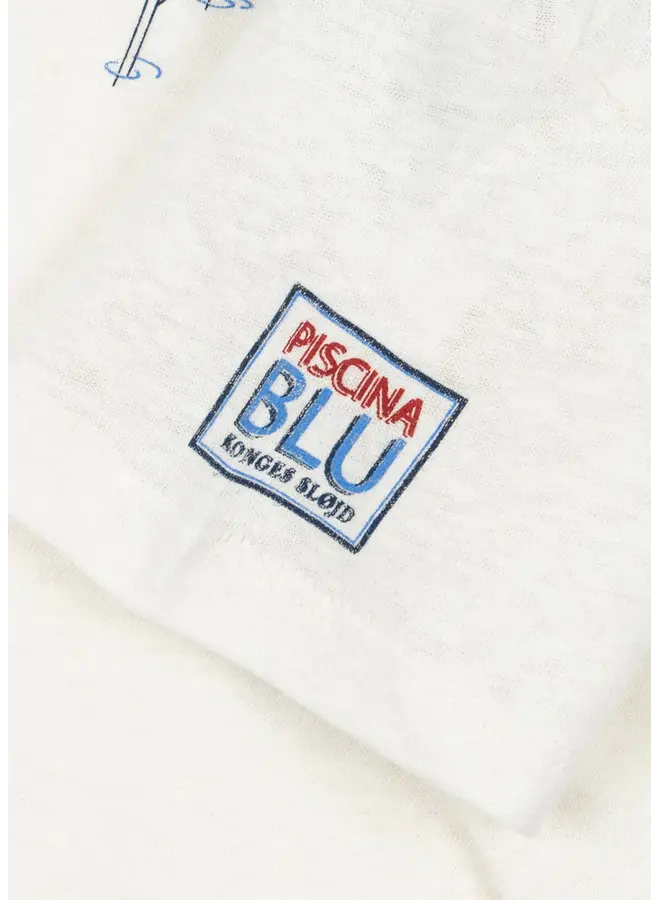 Konges Sløjd - Era tee - Off white/Piscina