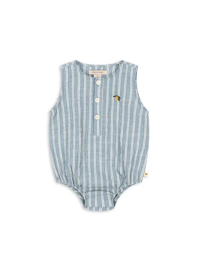 Konges Sløjd - Elliot romper - Trio bleu stripe