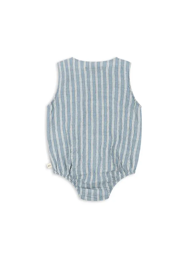 Konges Sløjd - Elliot romper - Trio bleu stripe