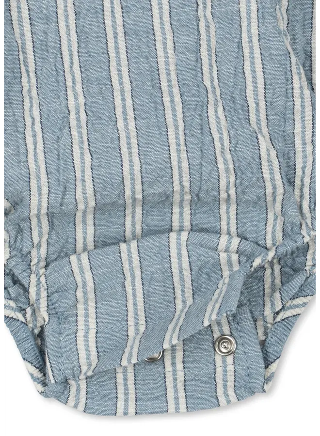 Konges Sløjd - Elliot romper - Trio bleu stripe