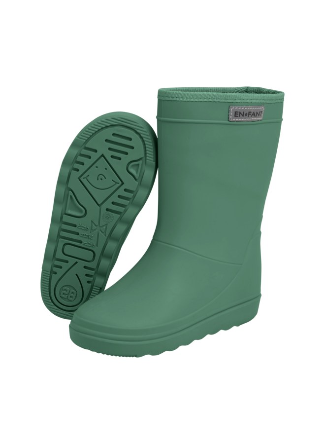 Enfant - Rain boots solid - Verdant green