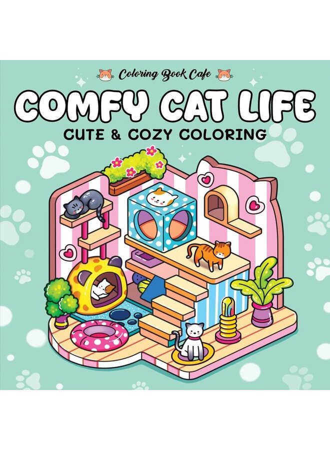 Rebo Publishers - Comfy cat life - Cute & cozy coloring