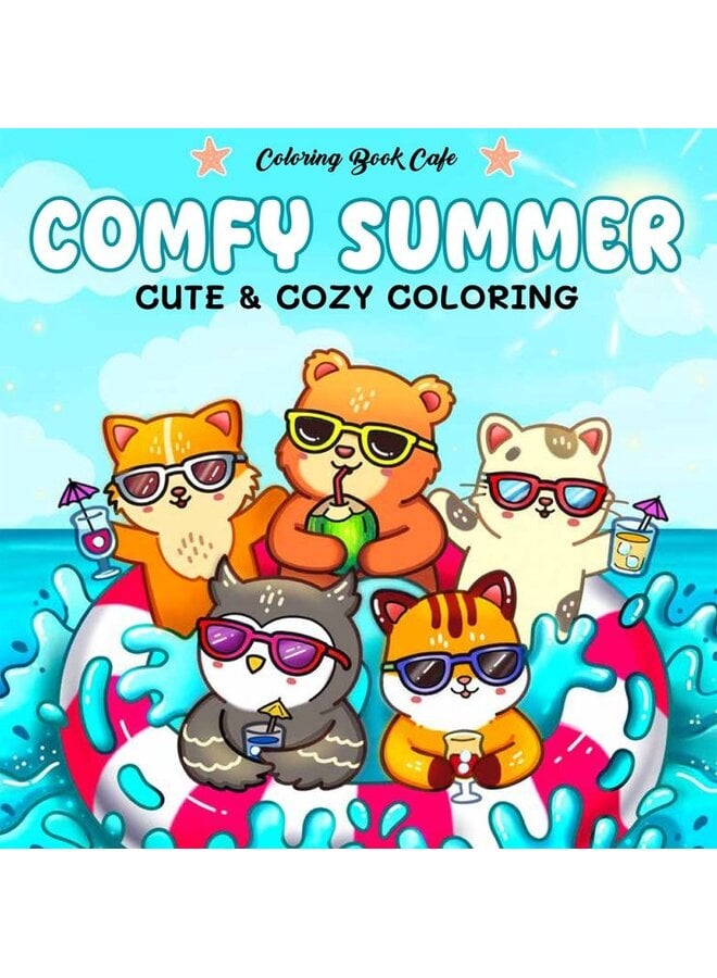 Comfy summer - Cute & cozy coloring