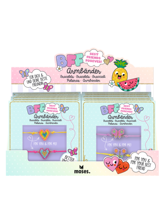 38300 - BFF 2 armbanden op kaart