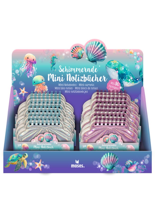 26332 - Mini notitieboek schelp